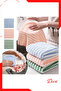 Microfiber Cleaning Cloth Velvet Dish Towels Kitchen Reinigung Cloths 3 pcs 30x30cm