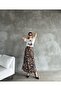 Luxury Quality Maxi Length Long Satin Skirt with Elastic Waist - 4