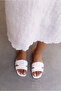 Goldedye White Women's Slippers