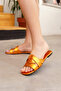 Goldeye Orange Women's Slippers - 5