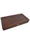 Carved Solid Backgammon 1 Piece
