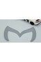 Batman 2 3 5 6 CX Miata - شعار رمادي، متوافق مع Mazda - 3