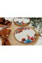 White Flower Serving Plate - 4