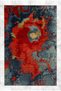 Blue Red Themed Abstract Abstract Patterned Creative Modern Decorative Carpet 5199