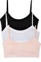 3 Pack Strap Strap Pad Plain Bustier