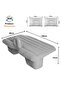 Inflatable Car Seat Mattress -Inflatable Mattress for Automobile Back Seat Repair Kit & Pump - 3