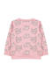 Pink*004 Girls Seasonal-Thin Flower Patterned Knitted Sweatshirt Tkdaw25Sw00001 - 3