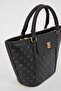 Black Monogram Women's Shoulder Bag 05PO23Y1717 - 6