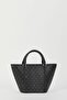 Black Monogram Women's Shoulder Bag 05PO23Y1717 - 5