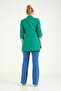 Emerald Double Breasted Women's Jacket - Button Detailed - 4