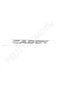 Caddy Luggage Cover Lettering 2k5853687 (2011-2020) - 3