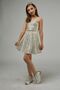 Sequin Skirt & Crop Top Girls' Evening Dress Silver Set - 2