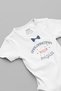 Grandmother's Little Pasha Written Organic 100% Cotton Baby Bodysuit with Snap Fasteners 5755