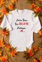 Organic 100% Cotton Everyone Is My Friend Baby Bodysuit with Snap Fasteners Long Sleeve Bodysuit 5165