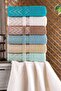 Wave 50x90 Cm 6-Piece Antibacterial Hand and Face Towel | Cotton - 5