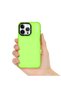 iPhone 15 Pro Case Frosted Matte Design Youngkit Hidden Sand Series Cover Green - 3
