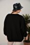 Oversize Knitted Ribbon Sweatshirt - 7