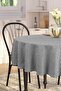 Gingham Round Tablecloth