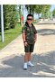 Boy's Summer Ribbed Shorts Suit Minah- 07120013 - 5