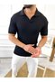 Breathable, sweat-wicking, Soft-Textured t-shirt, polo collar, Slim Fit t-shirt. - 5