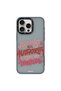 حافظة متوافقة مع هاتف iPhone 13 Pro بتصميم Bethany Green من Youngkit Sweet Language باللون الرمادي - 2