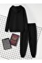 2 Piece Set Hooded Unisex Tracksuit Set - 3
