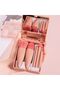 Transparent Boxed Mirrored Luxury Brush Set 5 Pieces Mirrored Brush Set - 3
