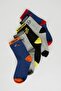 5-Pack Cotton Long Socks for Boys Y2880A6Ns - 7