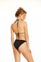 Yellow Patterned Triangle Bikini Set - 2