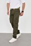 Relaxed Fit Men's Cargo Pants Lycra Gabardine Fabric New Season - 3