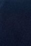 Linen Background Curtain 1 Piece Single Wing 1 X 2.5 Pleat Navy Blue Color Renso - 4