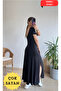 Double Slit Back Detail Black Dress Editor's Picks - 3