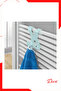 Plastic Towel Rail Shower Cabin Hanger - 2