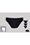 3-Piece Laser Cut Women's Panties Set – Non-Marking D Stitch-Free Comfortable Model