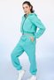 Turquoise Pocket Oversize Sweatpants - 2