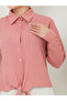 Women's Viscose Trend Fabric Tie-Up Shirt - 4