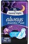 Dry and Comfort Night Sanitary Pads Large 24 ct - 2