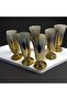 Titanium Coated Stemmed Coffee Cups (Set of 6) - 2