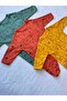 Colorful Printed Unisex 3-Piece Baby Rompers with Booties 0-3/3-6/6-9 Months - 2