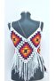 Crochet Hand Knitted Women's Bustier Crop - Summer Beach Gift - 4