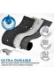 Inflatable Car Seat Mattress -Inflatable Mattress for Automobile Back Seat Repair Kit & Pump - 7
