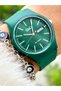 Green Silicone Cord Calendar Women's Wristwatch with Evil Eye Beaded Bracelet - 5