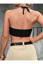 Buckle Detailed Crop - 3