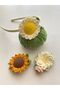 Crown, Detachable, 3-Piece Reusable Flower Set, Organic Niche Trend, Handmade Crown - 3
