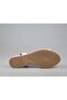 1276 Genuine Leather White Women's Sandals - 3