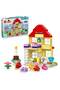 Duplo Peppa Pig Birthday House 10433 - Peppa Pig Minifigure for Children 2 Years and Older