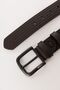 Men's Brown Casual Faux Leather Jean Jeans Belt - 2