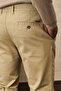 Men's Beige Slim Fit Slim Fit Flexible Chino Trousers - 6