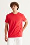 Men's Pomegranate Flower Slim Fit Slim Fit Crew Neck Cotton T-Shirt - 3