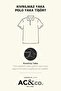 Men's Gray Melange 100% Cotton Non-Curling Pique Polo Collar Slim Fit Slim Fit T-Shirt - 8